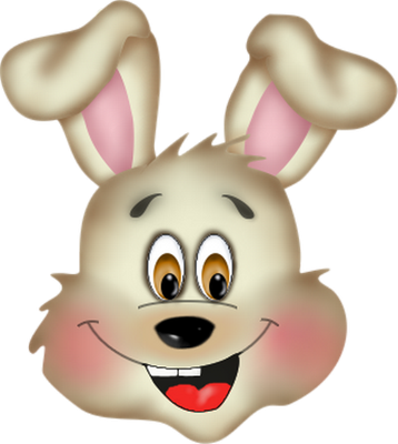 lapin - animal domestique - animaux - smiley émoticône émoji cartoon clipart illustration - artémotic