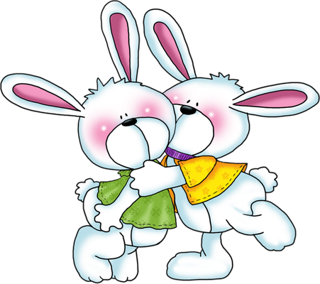 lapin - animal domestique - animaux - smiley émoticône émoji cartoon clipart illustration - artémotic