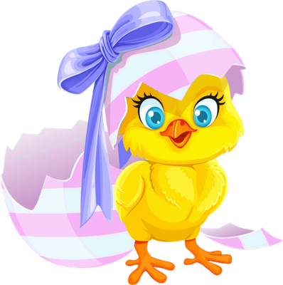 poussin - animal domestique - animaux - smiley émoticône émoji cartoon clipart illustration - artémotic