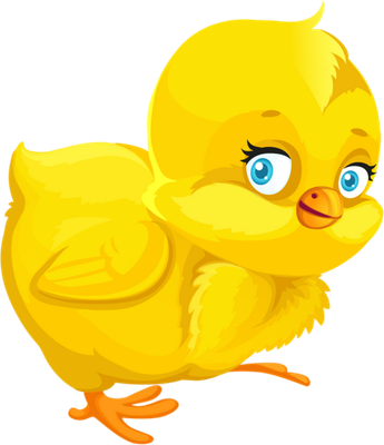 poussin - animal domestique - animaux - smiley émoticône émoji cartoon clipart illustration - artémotic