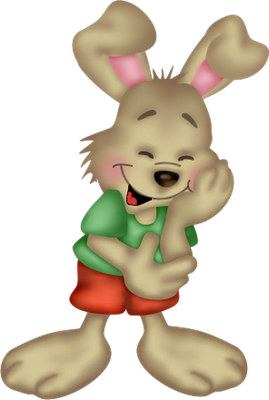 lapin - animal domestique - animaux - smiley émoticône émoji cartoon clipart illustration - artémotic