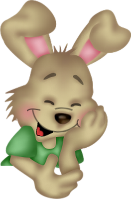 lapin - animal domestique - animaux - smiley émoticône émoji cartoon clipart illustration - artémotic