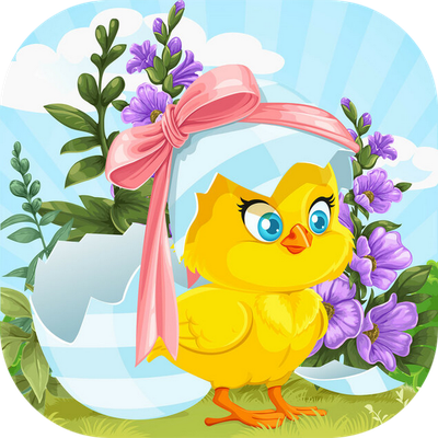 poussin - animal domestique - animaux - smiley émoticône émoji cartoon clipart illustration - artémotic