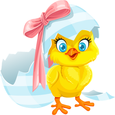 poussin - animal domestique - animaux - smiley émoticône émoji cartoon clipart illustration - artémotic