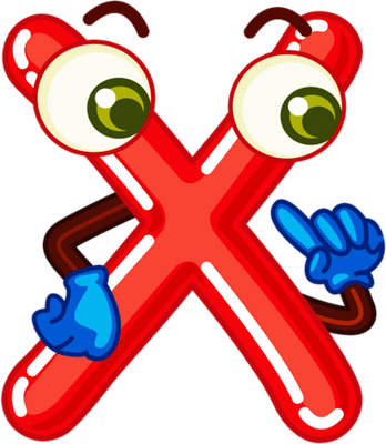 lettre - alphabet - éducation - smiley émoticône émoji cartoon clipart illustration - artémotic