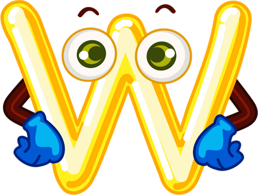 lettre - alphabet - éducation - smiley émoticône émoji cartoon clipart illustration - artémotic