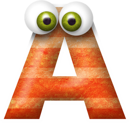 caractère - alphabet - éducation - smiley émoticône émoji cartoon clipart illustration - artémotic