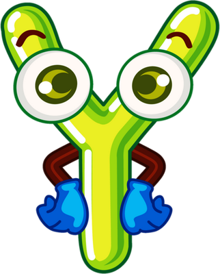lettre - alphabet - éducation - smiley émoticône émoji cartoon clipart illustration - artémotic