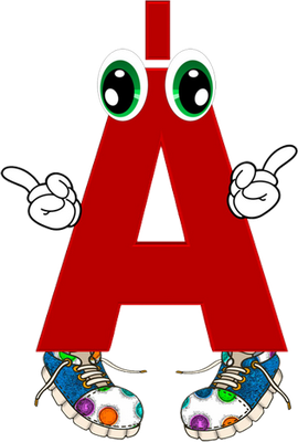 lettre - alphabet - éducation - smiley émoticône émoji cartoon clipart illustration - artémotic