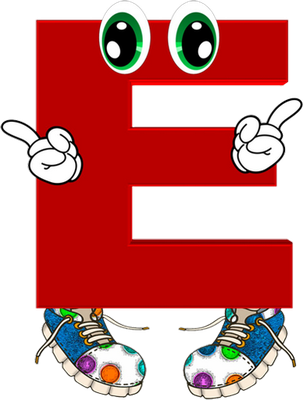 lettre - alphabet - éducation - smiley émoticône émoji cartoon clipart illustration - artémotic