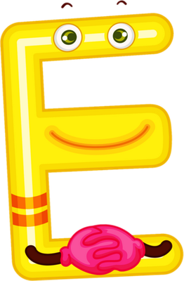 lettre - alphabet - éducation - smiley émoticône émoji cartoon clipart illustration - artémotic