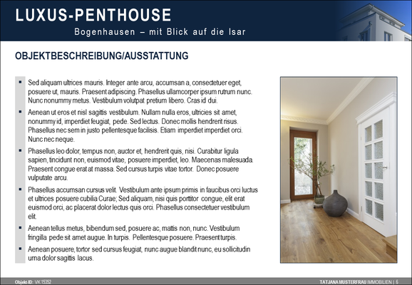 Objektbeschreibung