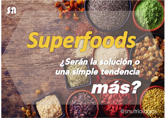 Superfoods. Super alimentos