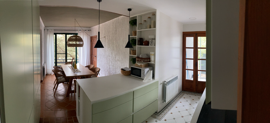 Estado: Reformado. Vista 1. Cocina-comedor
