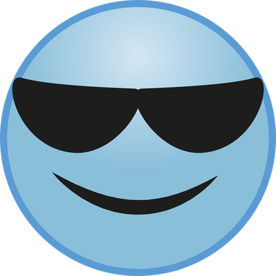 smiley rond - émoji - émoticônes - smiley émoticône émoji cartoon clipart illustration - artémotic