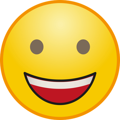 smiley rond - émoji - émoticônes - smiley émoticône émoji cartoon clipart illustration - artémotic