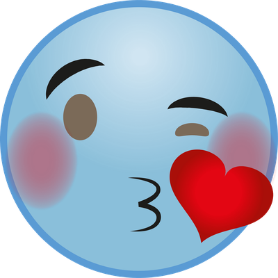 smiley rond - émoji - émoticônes - smiley émoticône émoji cartoon clipart illustration - artémotic
