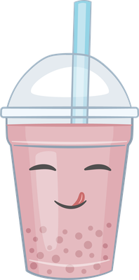 jus de fruits - boisson - alimentation - smiley émoticône émoji cartoon clipart illustration - artémotic
