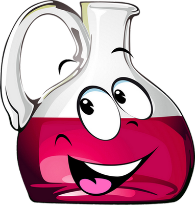 vin - boisson - alimentation - smiley émoticône émoji cartoon clipart illustration - artémotic