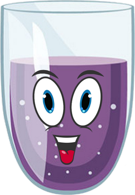jus de fruits - boisson - alimentation - smiley émoticône émoji cartoon clipart illustration - artémotic