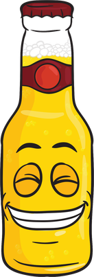 bière - boisson - alimentation - smiley émoticône émoji cartoon clipart illustration - artémotic