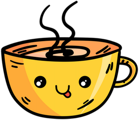 boisson chaude - boisson - alimentation - smiley émoticône émoji cartoon clipart illustration - artémotic