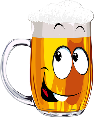 bière - boisson - alimentation - smiley émoticône émoji cartoon clipart illustration - artémotic