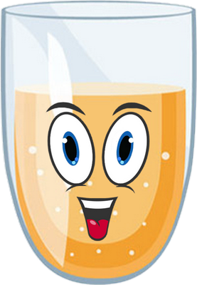 jus de fruits - boisson - alimentation - smiley émoticône émoji cartoon clipart illustration - artémotic