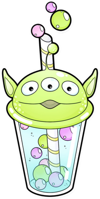 jus de fruits - boisson - alimentation - smiley émoticône émoji cartoon clipart illustration - artémotic