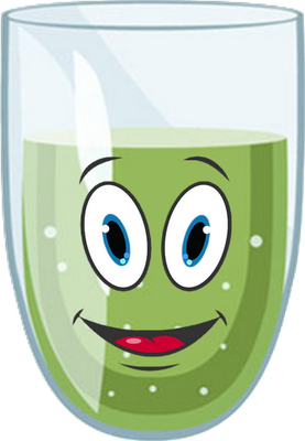 jus de fruits - boisson - alimentation - smiley émoticône émoji cartoon clipart illustration - artémotic