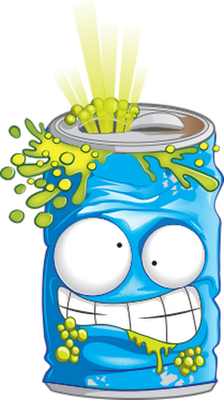 soda - boisson - alimentation - smiley émoticône émoji cartoon clipart illustration - artémotic