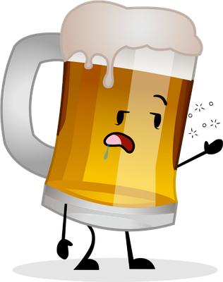 bière - boisson - alimentation - smiley émoticône émoji cartoon clipart illustration - artémotic