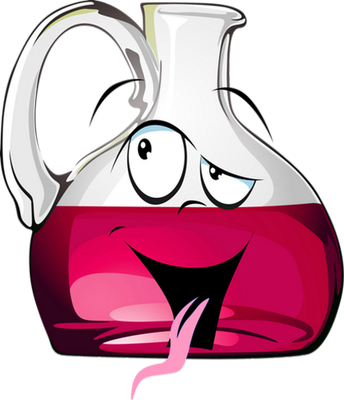 vin - boisson - alimentation - smiley émoticône émoji cartoon clipart illustration - artémotic