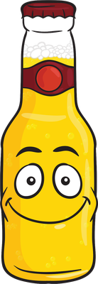 bière - boisson - alimentation - smiley émoticône émoji cartoon clipart illustration - artémotic
