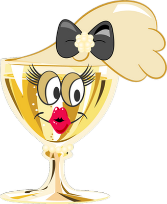 vin - boisson - alimentation - smiley émoticône émoji cartoon clipart illustration - artémotic