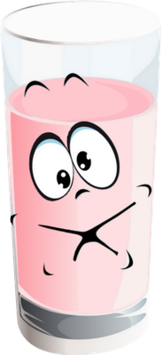 lait - boisson - alimentation - smiley émoticône émoji cartoon clipart illustration - artémotic