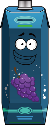 jus de fruits - boisson - alimentation - smiley émoticône émoji cartoon clipart illustration - artémotic