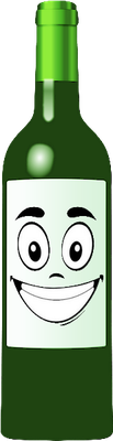 vin - boisson - alimentation - smiley émoticône émoji cartoon clipart illustration - artémotic