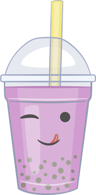 jus de fruits - boisson - alimentation - smiley émoticône émoji cartoon clipart illustration - artémotic