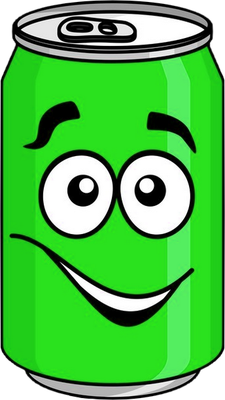 soda - boisson - alimentation - smiley émoticône émoji cartoon clipart illustration - artémotic