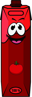 jus de fruits - boisson - alimentation - smiley émoticône émoji cartoon clipart illustration - artémotic