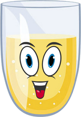 jus de fruits - boisson - alimentation - smiley émoticône émoji cartoon clipart illustration - artémotic