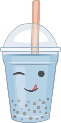 jus de fruits - boisson - alimentation - smiley émoticône émoji cartoon clipart illustration - artémotic
