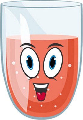 jus de fruits - boisson - alimentation - smiley émoticône émoji cartoon clipart illustration - artémotic