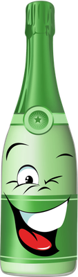 vin - boisson - alimentation - smiley émoticône émoji cartoon clipart illustration - artémotic