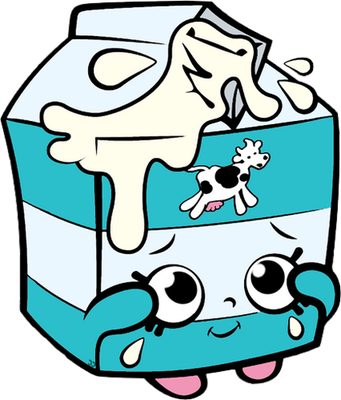 lait - boisson - alimentation - smiley émoticône émoji cartoon clipart illustration - artémotic