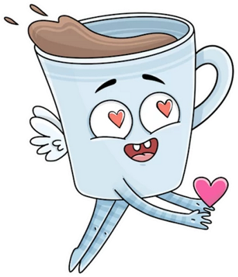 boisson chaude - boisson - alimentation - smiley émoticône émoji cartoon clipart illustration - artémotic