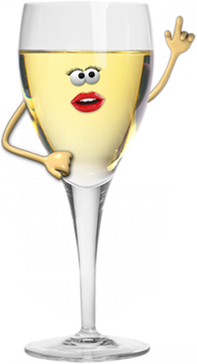 vin - boisson - alimentation - smiley émoticône émoji cartoon clipart illustration - artémotic