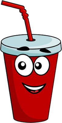 soda - boisson - alimentation - smiley émoticône émoji cartoon clipart illustration - artémotic