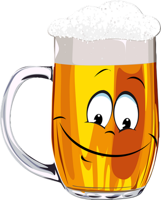bière - boisson - alimentation - smiley émoticône émoji cartoon clipart illustration - artémotic